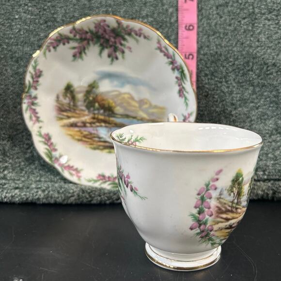 1950s ROYAL ALBERT Bone China Set Cup & Saucer - Picture 5 of 12